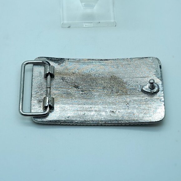 Bohemian style Fashion rectangle Belt Buckle with green & dk green Rhinestone - Picture 4 of 4